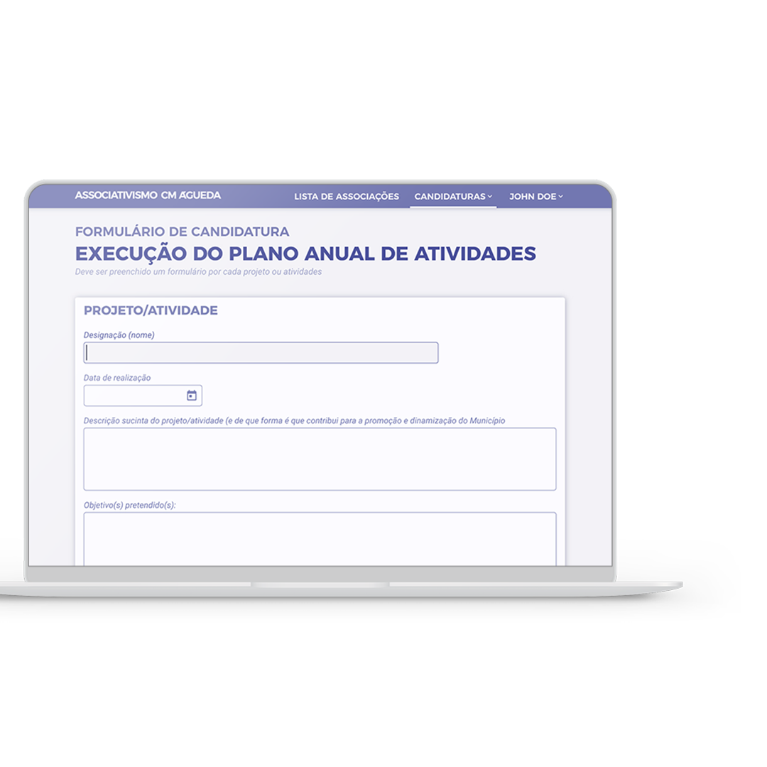 Plataforma Digital do Associativismo de Águeda.